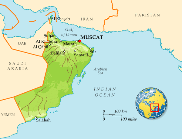 Оман - описание: карта Омана, фото, валюта, язык, география, отзывы